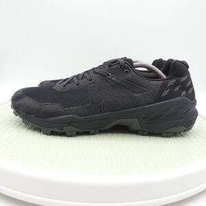 Mammut Sertig II Low GTX 3030-04280 Mens 11.5 Trail Running Shoes Black Sneakers